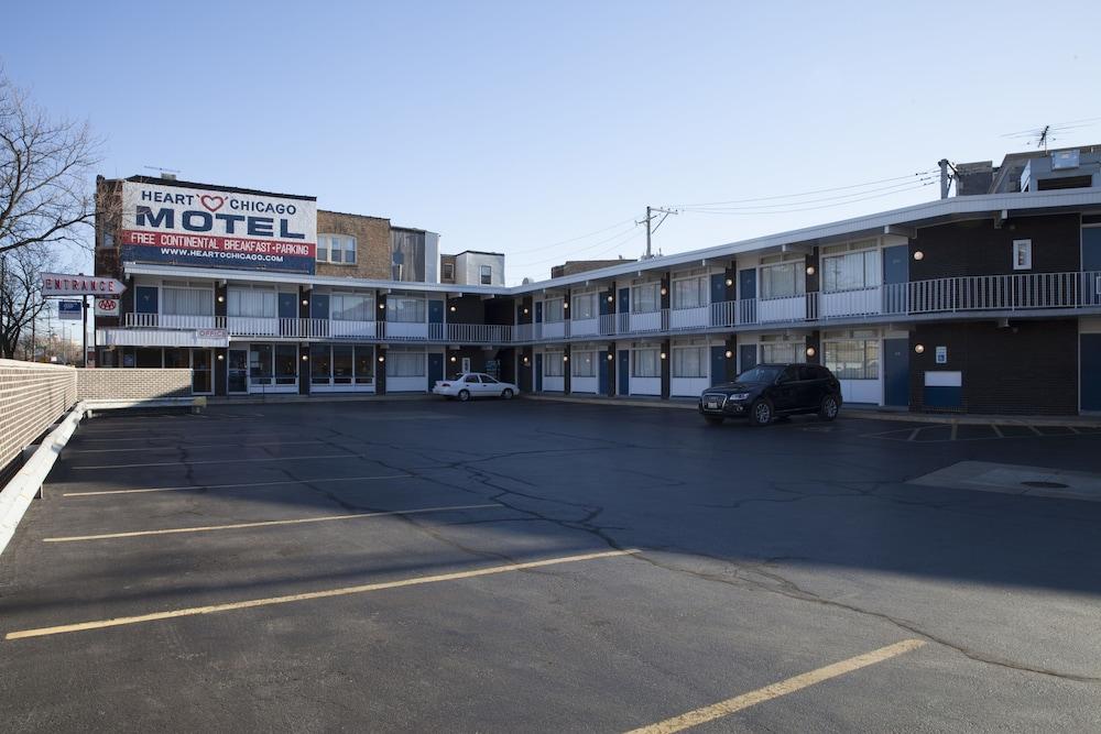 Heart O' Chicago Motel Exterior foto