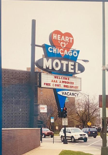 Heart O' Chicago Motel Exterior foto